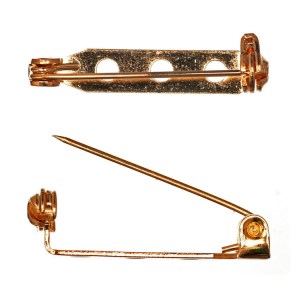 brooch backs gold